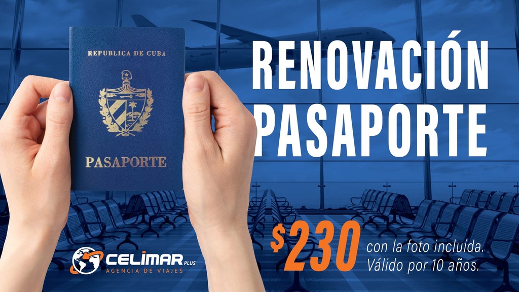 Renovación de Pasaporte por solo $230
